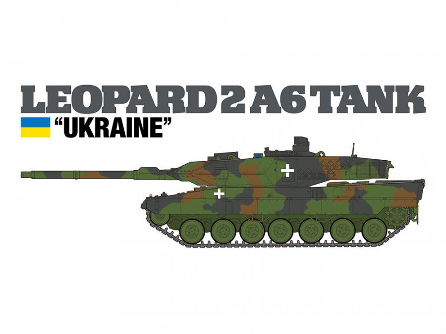 1/35 Leopard 2 A6 Tank "Ukraine"