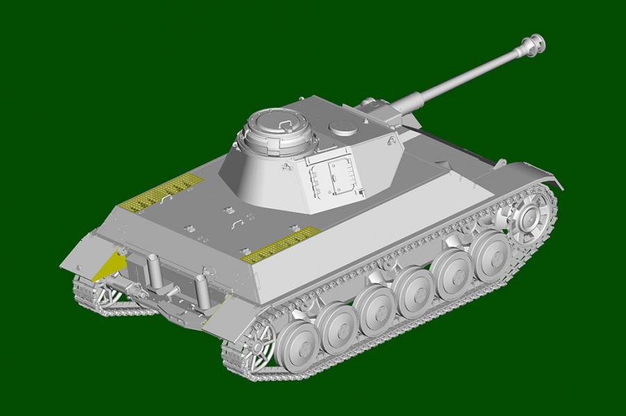 1/35 Pz.Kpfw.III/IV auf Einheitsfahrgestell(Small Turret)