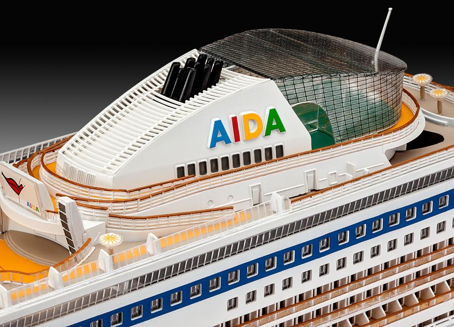 Revell 1:400 Cruiser Ship AIDA blu pienoismalli