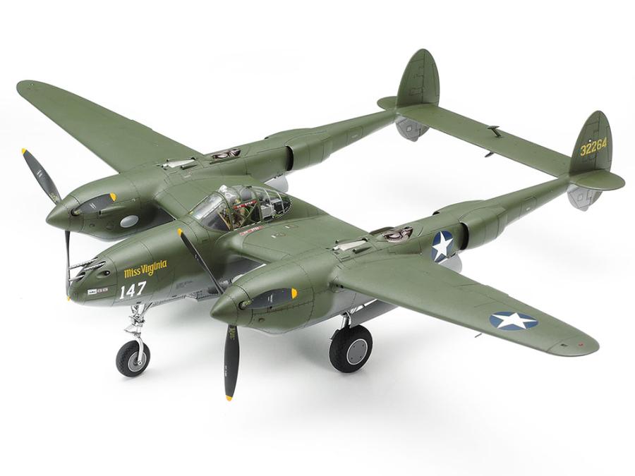 Tamiya 1/48 LOCKHEED  P-38F/G LIGHTNING pienoismalli