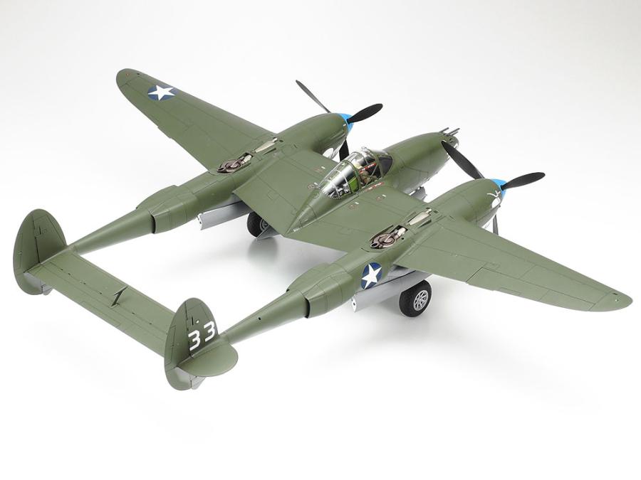 Tamiya 1/48 LOCKHEED  P-38F/G LIGHTNING pienoismalli