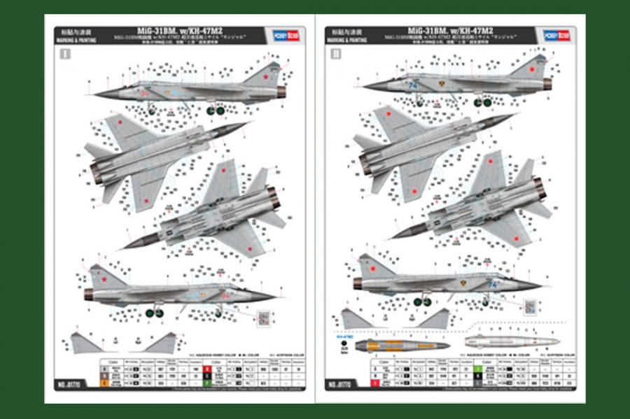 1:48 MiG-31BM. w/KH-47M2