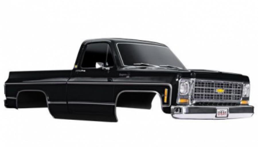 Traxxas Body Chevrolet K10 (1979) Complete Black TRX9212X