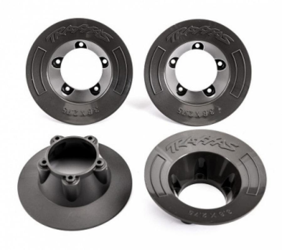 Traxxas Wheel Covers Gray (for Wheels #9572) (4) TRX9569A