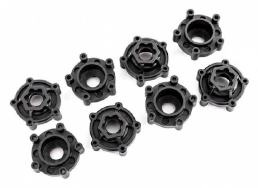 Traxxas Wheelhubs +5mm (4) och +10mm (4) Offset (för Hjul #9572) Sledge TRX9567