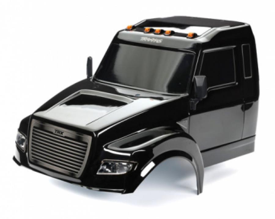 Traxxas Body TRX-6 Ultimate RC Hauler Black Complete TRX8823X