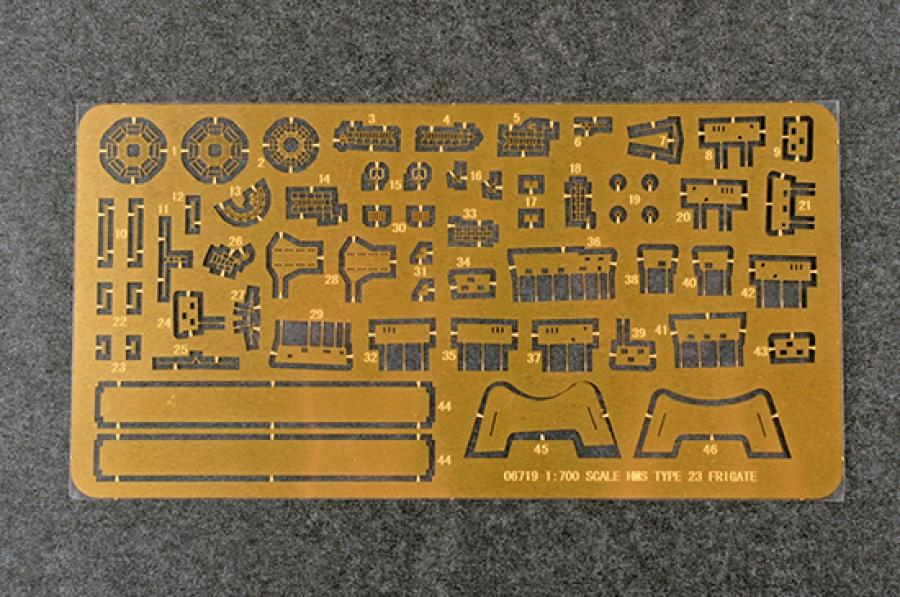 Trumpeter 1:700 HMS TYPE 23 Frigate Kent(F78)