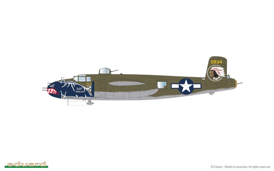 1/72 B-25J Mitchell STRAFER, Profipack