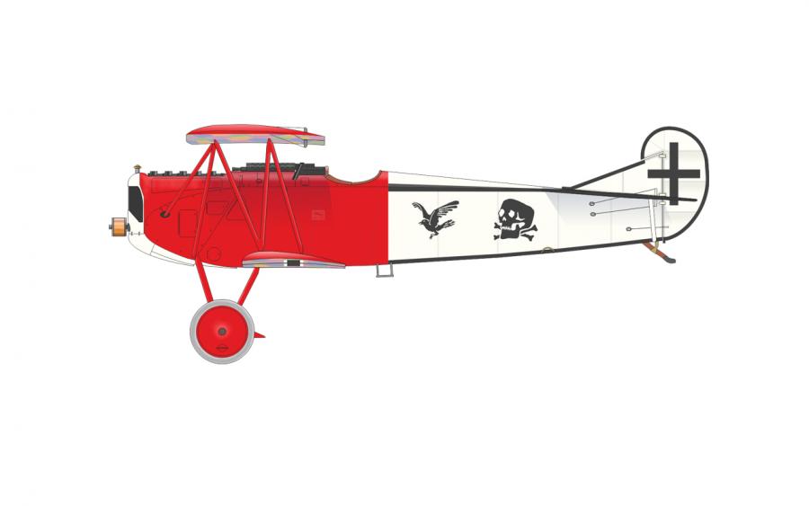 1:72 Fokker D.VII (OAW), Weekend edition