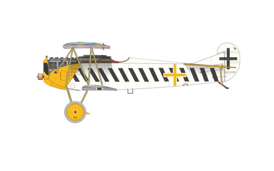 1:72 Fokker D.VII (OAW), Weekend edition
