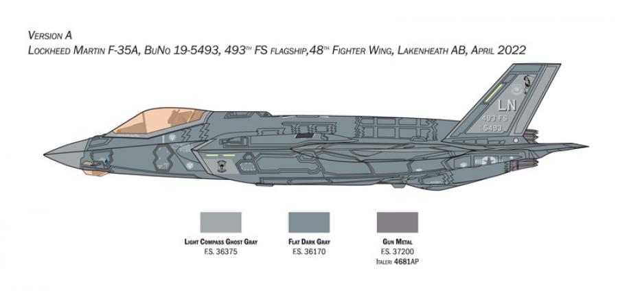 1:72 Lockhead Martin F35A (Beast Mode)