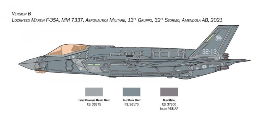 1:72 Lockhead Martin F35A (Beast Mode)