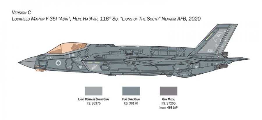 1:72 Lockhead Martin F35A (Beast Mode)