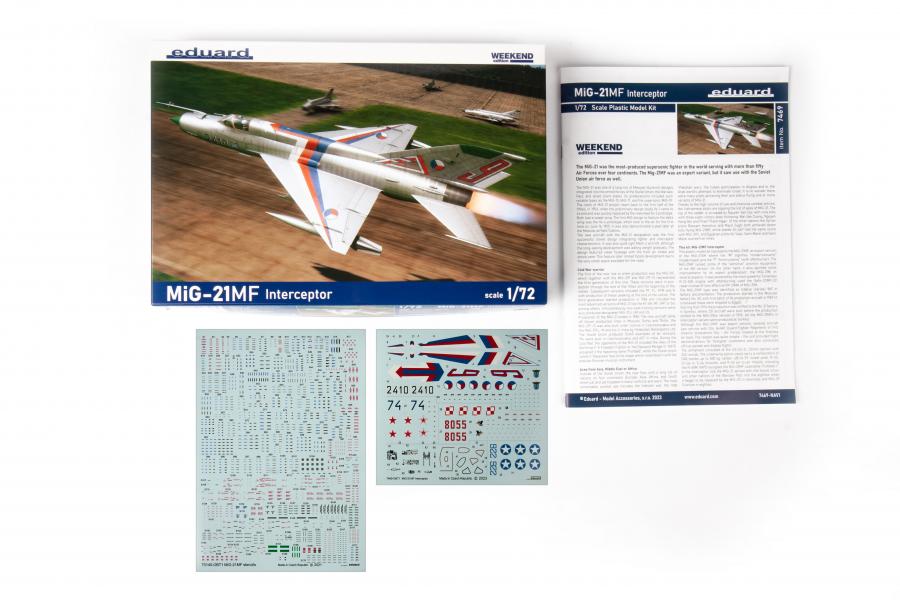 1/72 MiG-21MF Interceptor, Weekend edition 