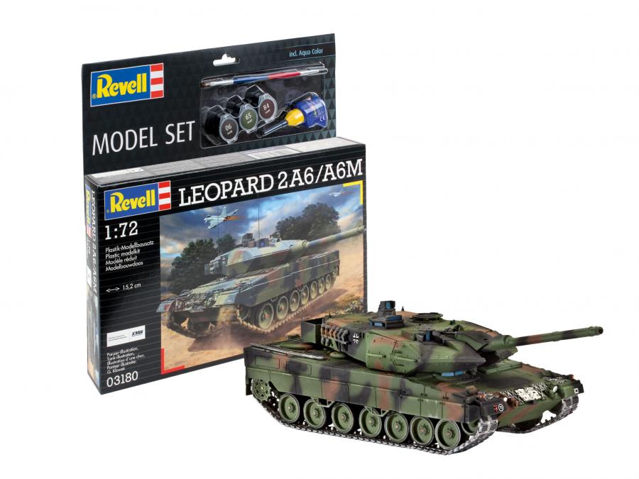 Revell 1/72 Model Set Leopard 2A6/A6M