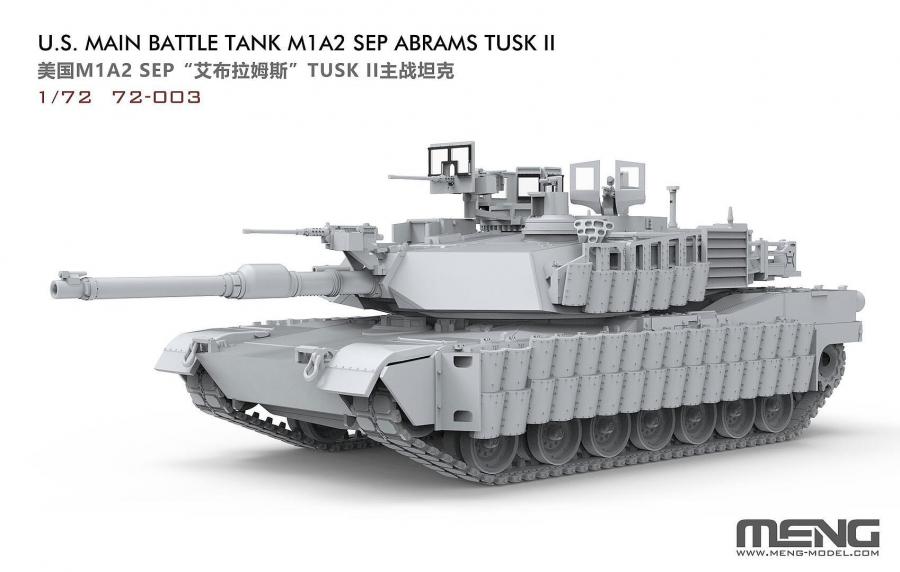 1/72 U.S. MBT M1A2 SEP Abrams TUSK II