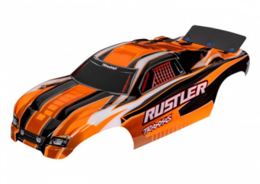 Traxxas Body Rustler 2WD Orange Painted TRX3750T