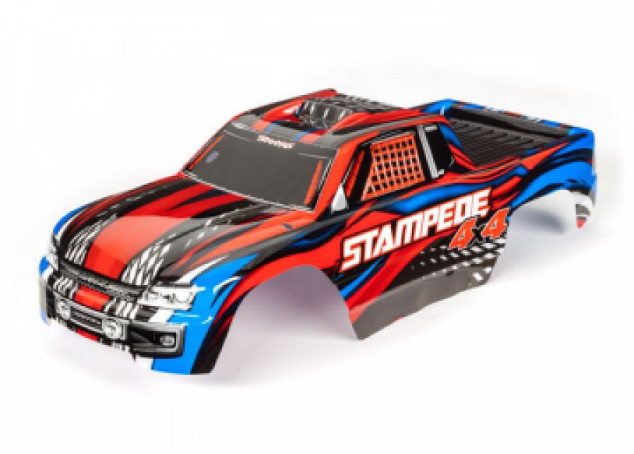 Traxxas Body Stampede 4x4 Red Painted TRX6729R