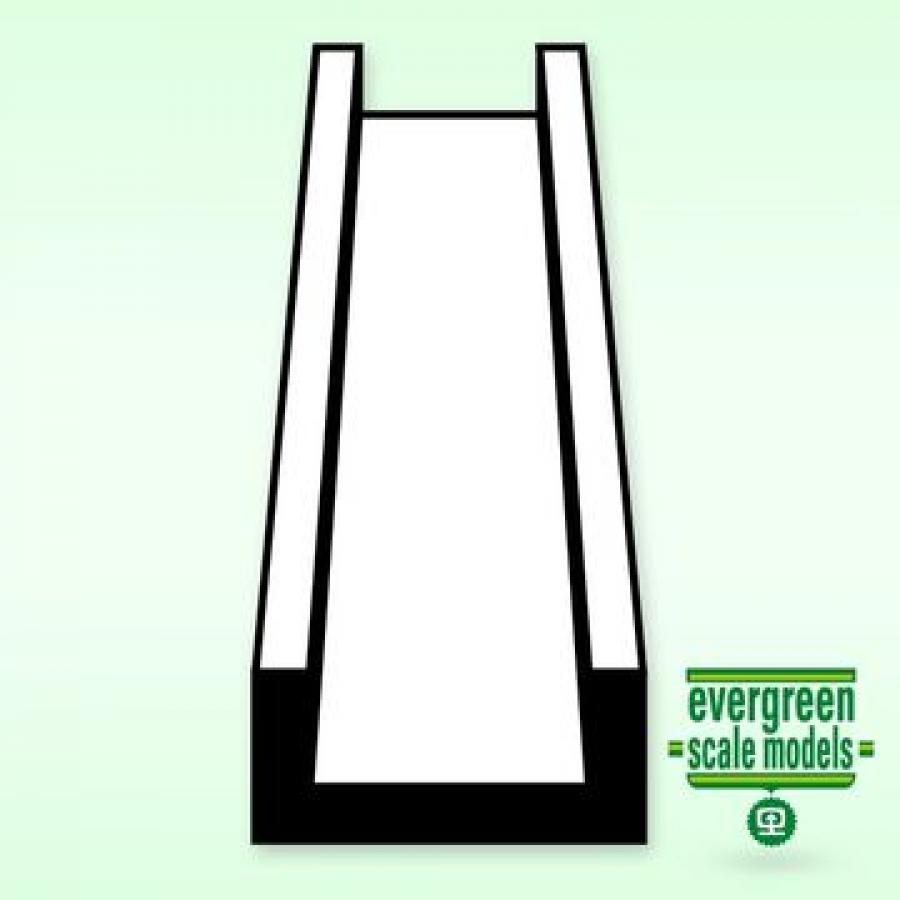 Channel-profile 4.8x350 mm (3 kpl)