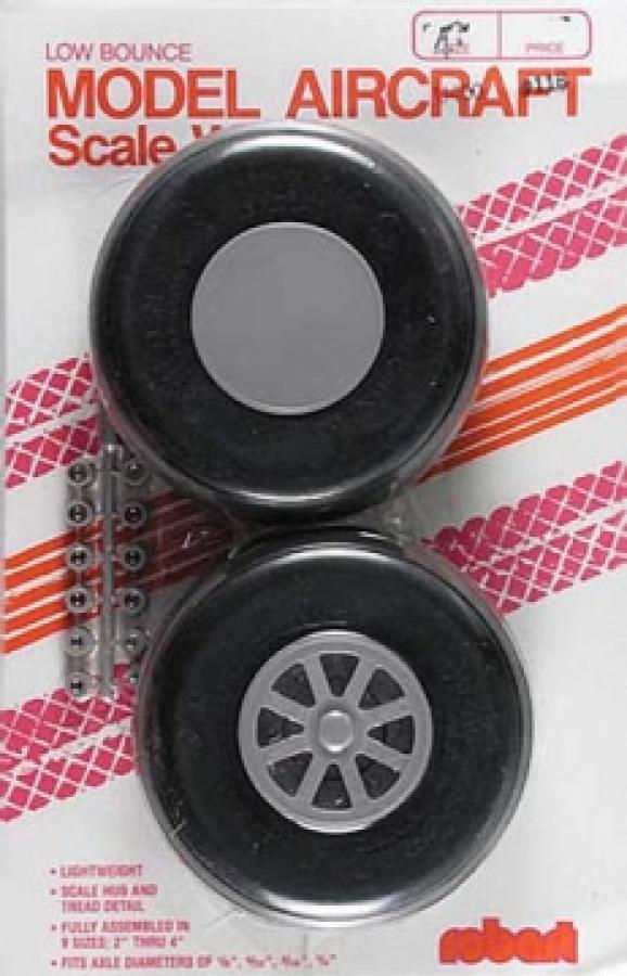 Straight tread wheels 102mm