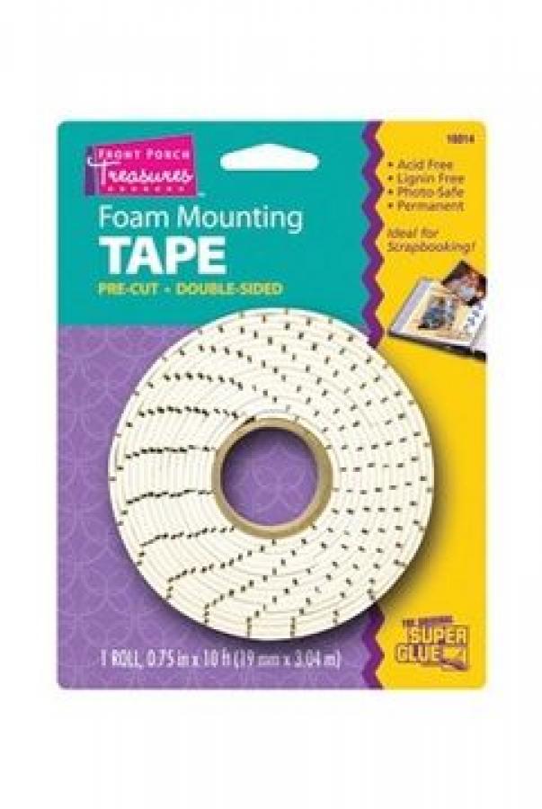 Foam mounting tape roll pre-cut Super Glue