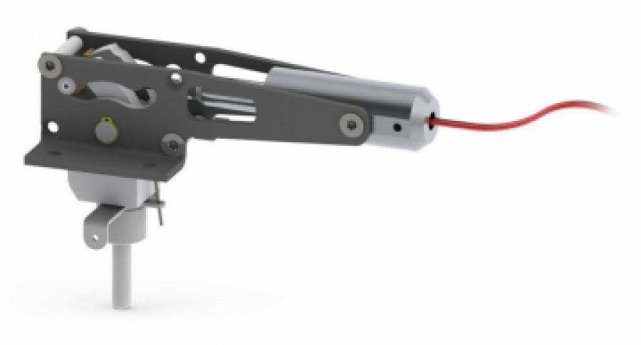 Electric Nose Retract 8-18 Robo, 90gr, Rail, Rev Act #