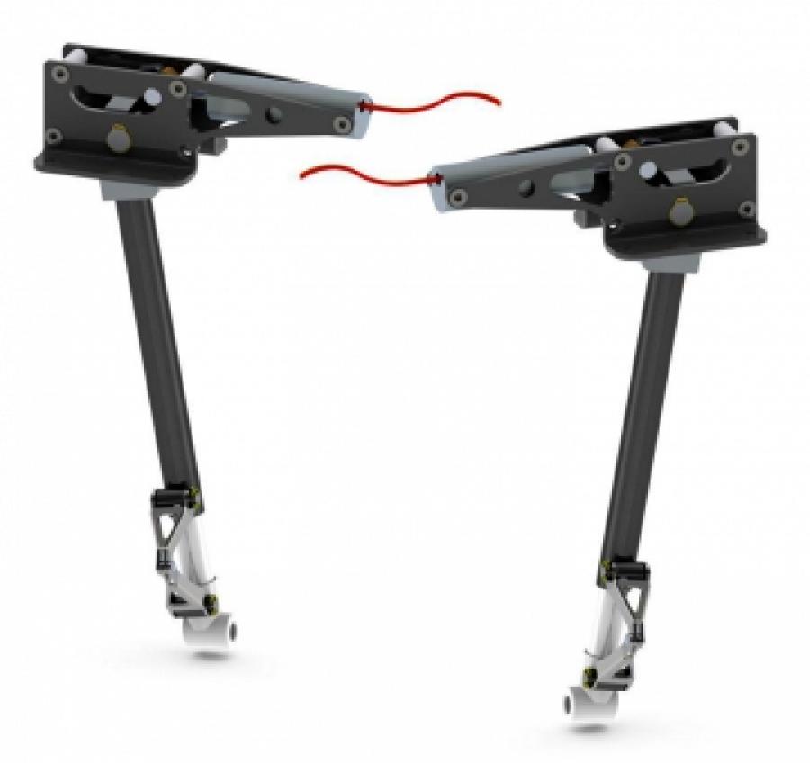 Landing gear Electric ESM ME-109 (2)#