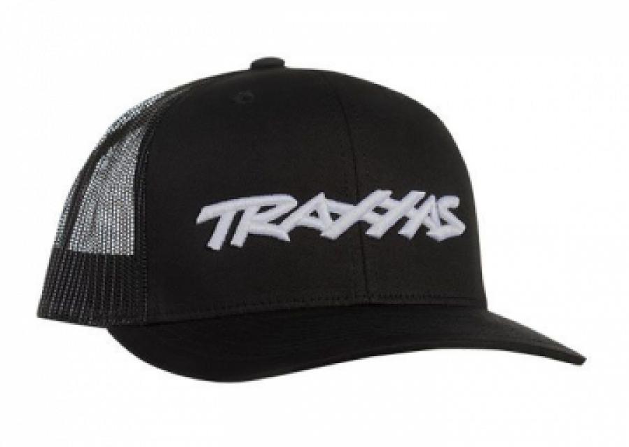 Traxxas Trucker Hat Black Curved Bill TRX1182-BLK