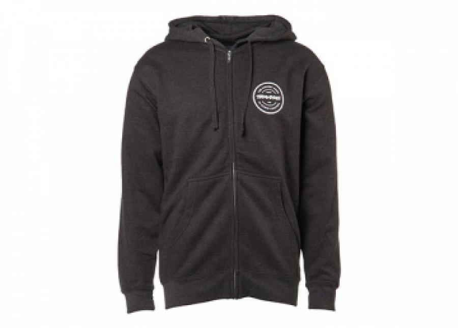 Traxxas Hoodie with Zipper Black Traxxas-logo M TRX1390-M