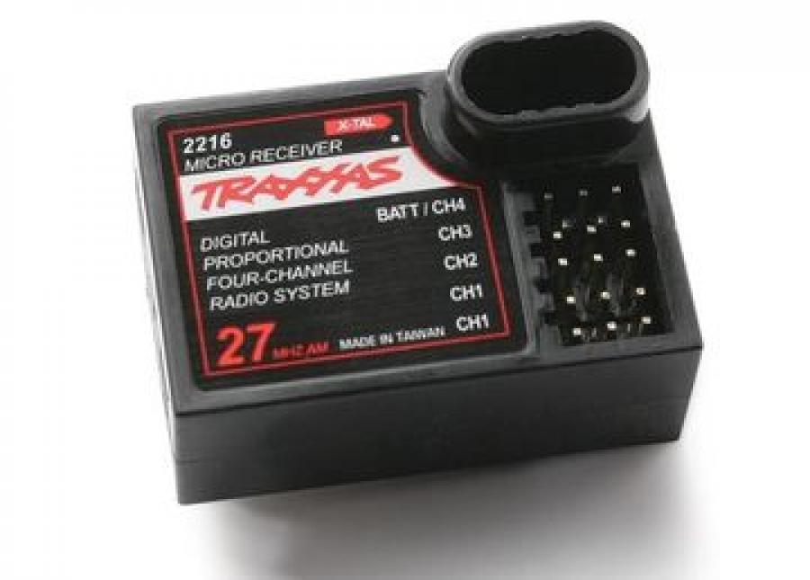 Traxxas Receiver 2216 Micro 4-channel 27Mhz TRX2216