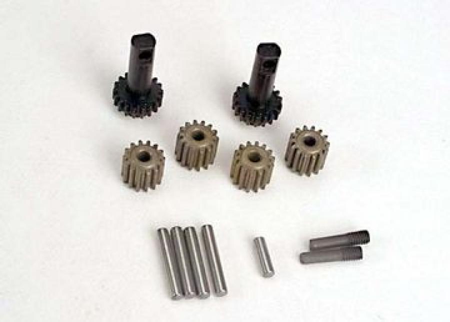 Traxxas Gears & Axles (Hardened) for Diff (Set) TRX2382