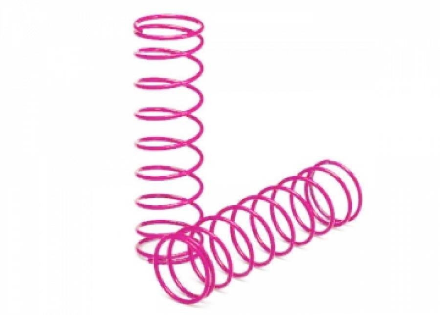 Traxxas Spring Front Pink (2) TRX2458P