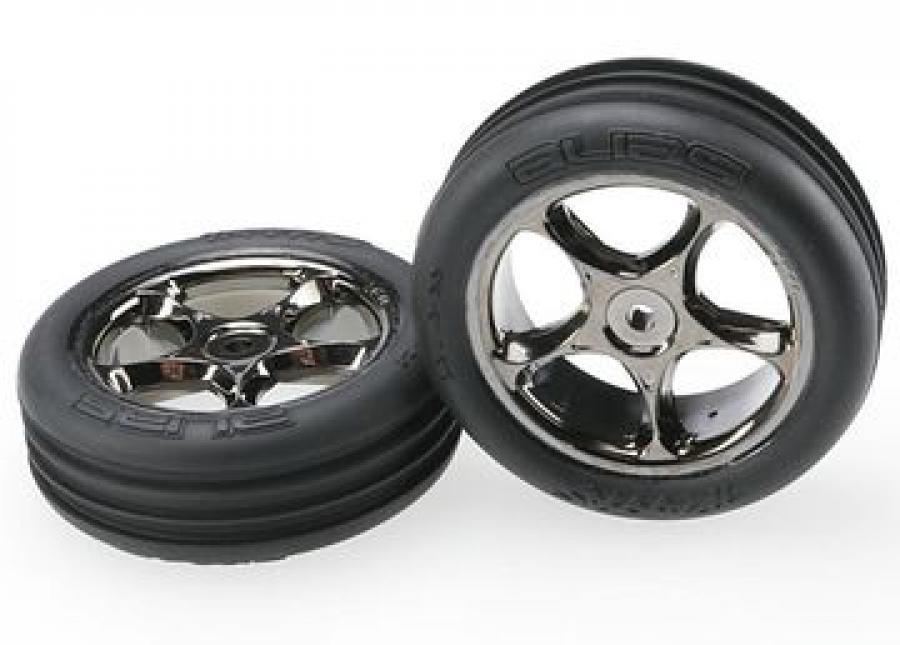 Traxxas Tires & Wheels Alias Medium/Tracer 2.2" 2WD Front (2) TRX2471A