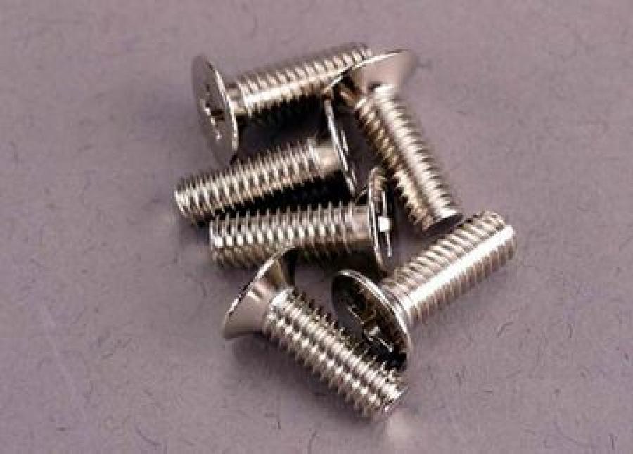 Traxxas Screws M4x12mm Countersunk (6) TRX2548