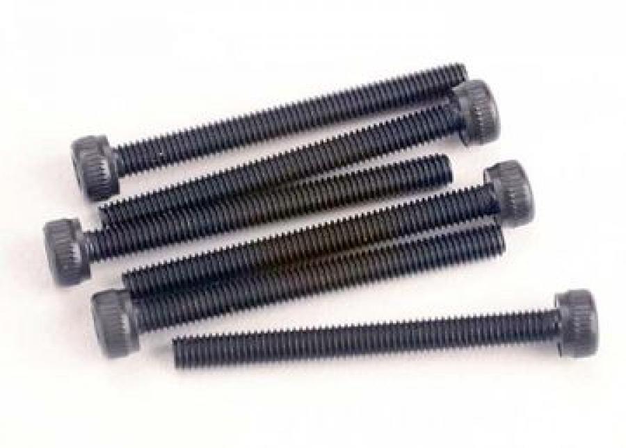 Traxxas Screws, 3x30mm cap-head machine (hex drive) (6) TRX2557