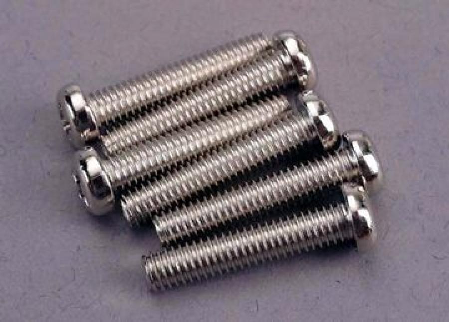 Traxxas Screws M4x20mm Roundhead (6) TRX2570