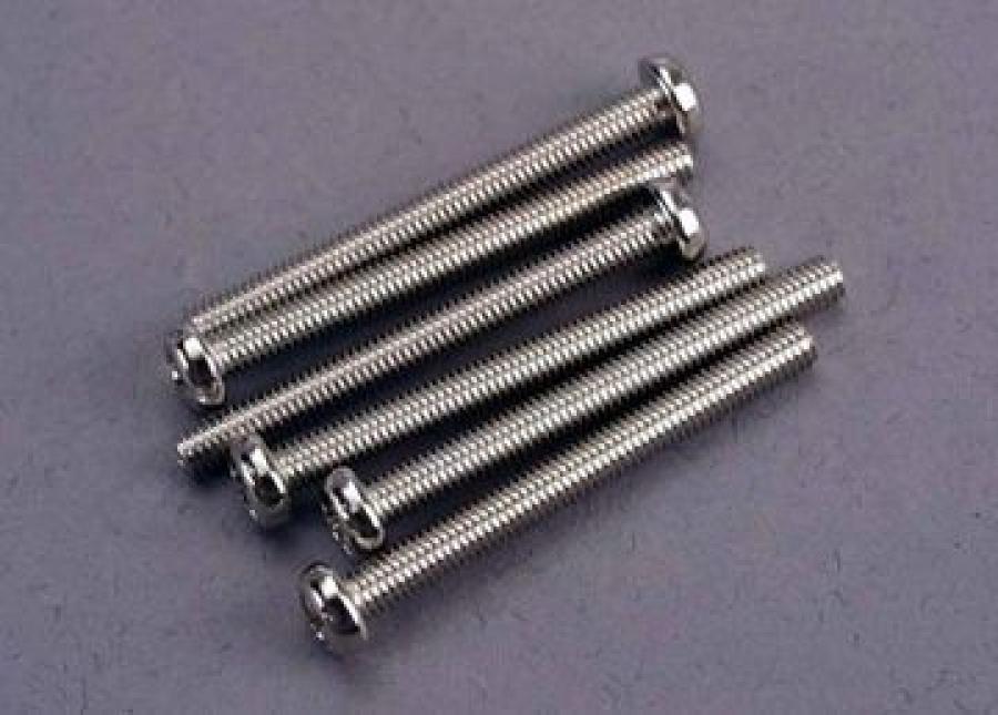Traxxas Screws M3x30mm Roundhead (6) TRX2572