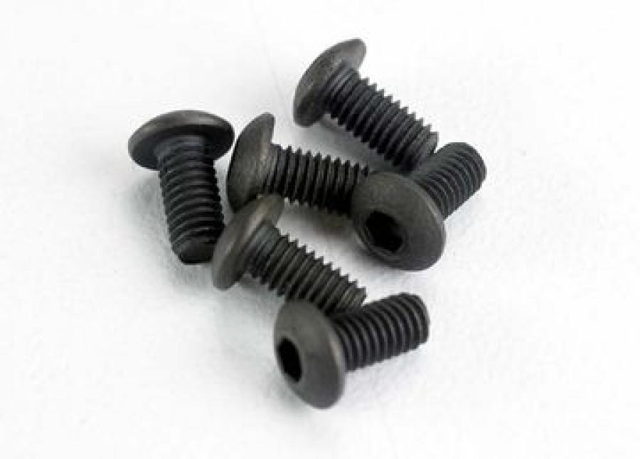 Traxxas Screws M3x6 Button-head Hex Socket (6) TRX2575