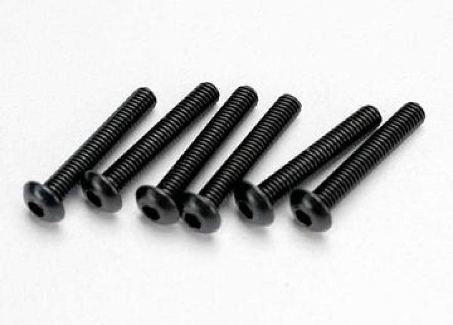 Traxxas Screws M3x18 Button-head Hex Socket (6) TRX2583
