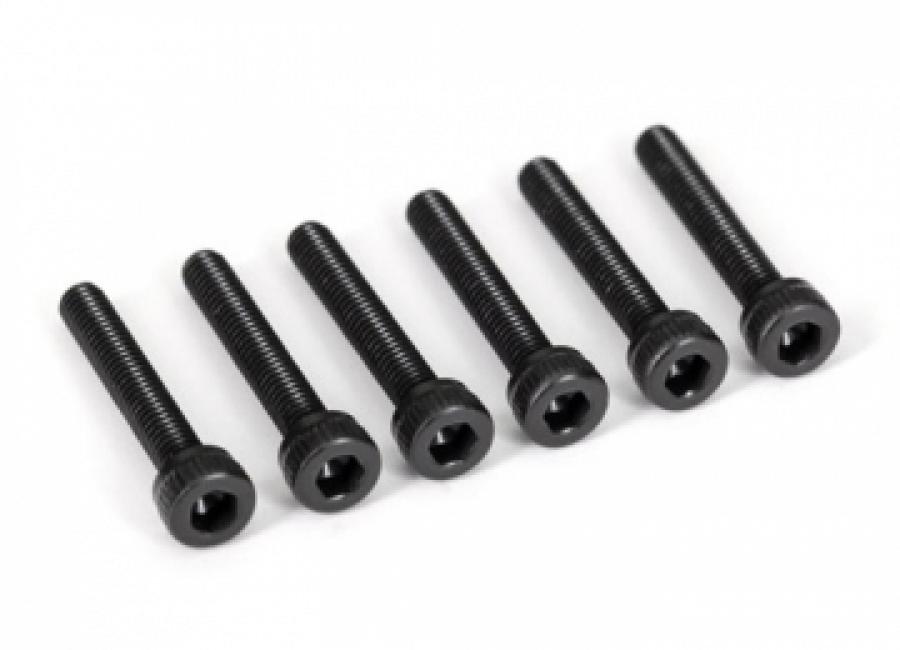 Traxxas Screws M3x18 Cap-head Hex Socket (6) TRX2583X