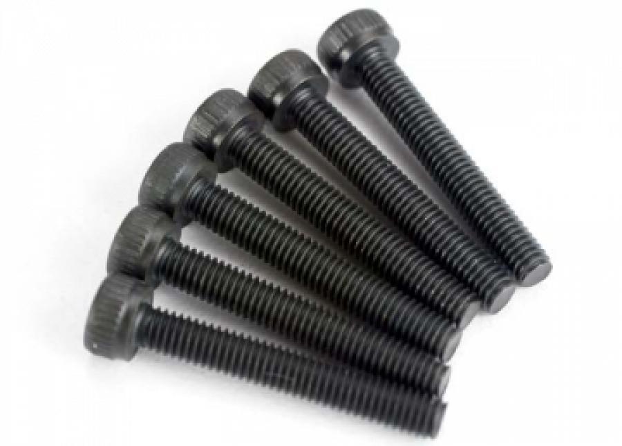 Traxxas Screws M3x20mm Cap-head Hex Socket (6) TRX2585