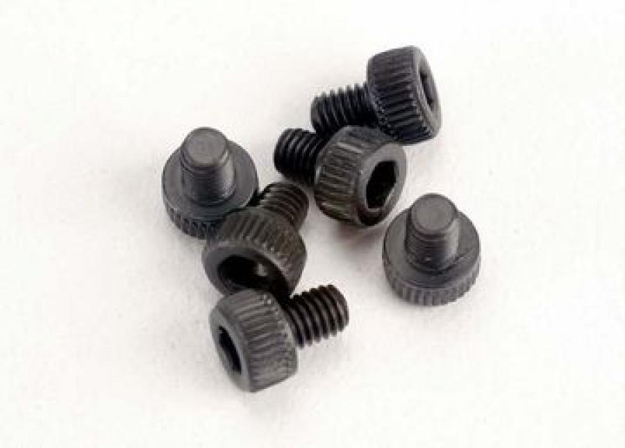 Traxxas Screws M3x4mm Cap-head Hex Socket (6) TRX2588
