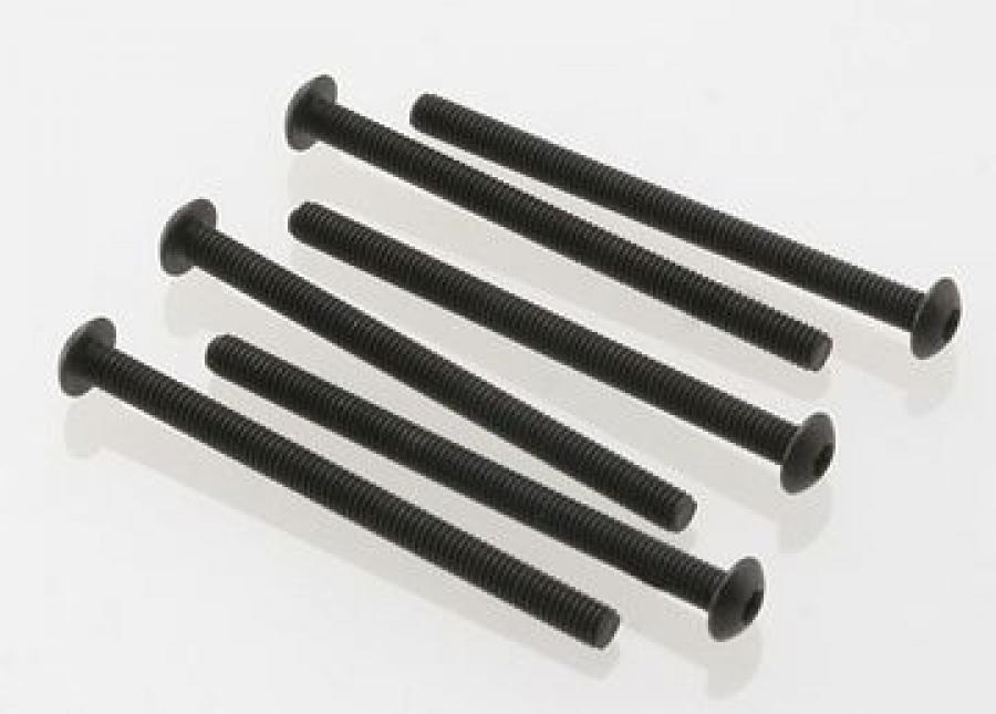 Traxxas Screws M3x23 Button-head Hex Socket (6) TRX2592