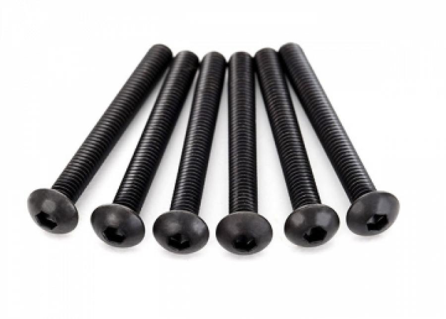 Traxxas Screws M4x35 Button-head Hex Socket (6) TRX2595