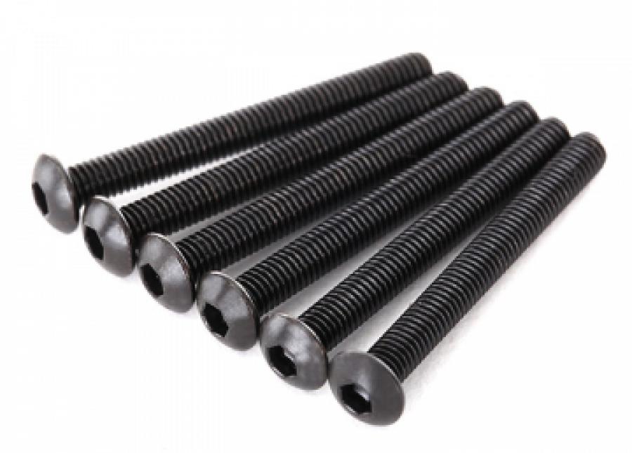 Traxxas Screws M3x27 Button-head Hex Socket (6) TRX2616