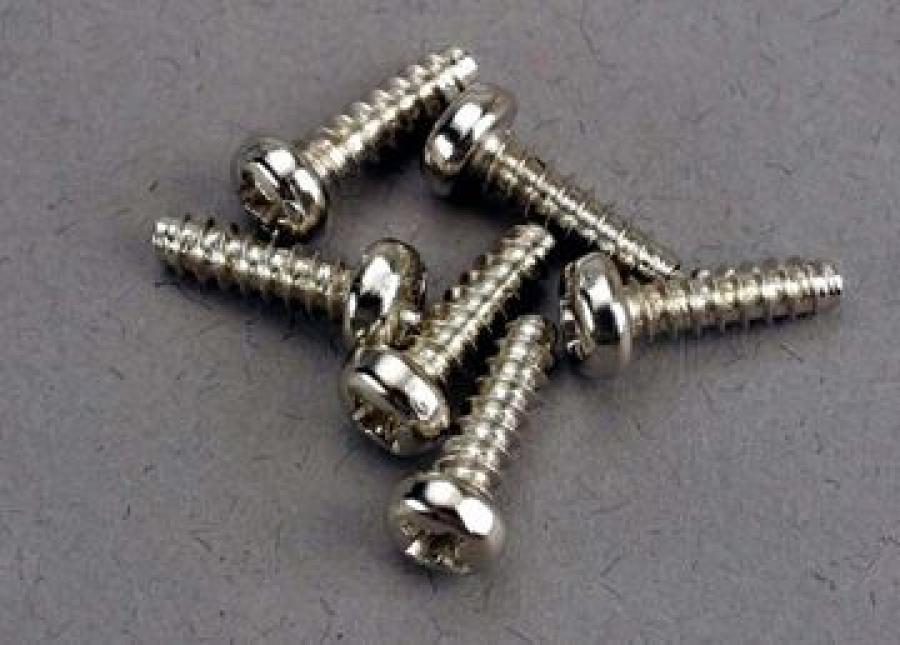 Traxxas Screws 3x10mm Self-tapping (6) TRX2675