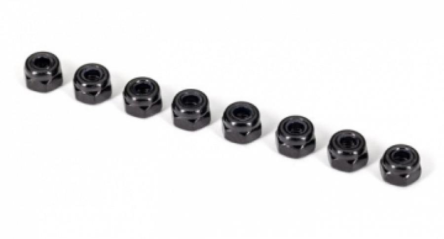 Traxxas Lock Nut M3 Black (12) TRX2745X