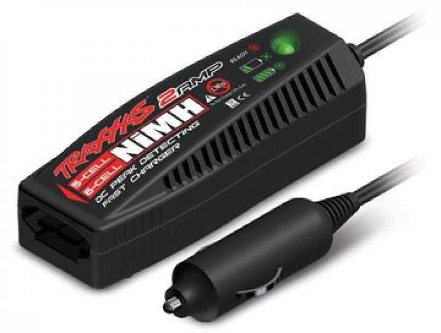 Laturi Traxxas Charger 12volt 2 amp 5-6cell NiMH Auto ID TRX2974