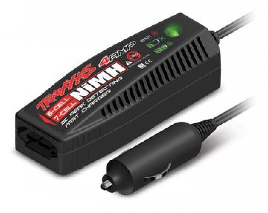 Laturi Traxxas Charger 12volt 4 amp 6-7cell NiMH Auto ID TRX2975