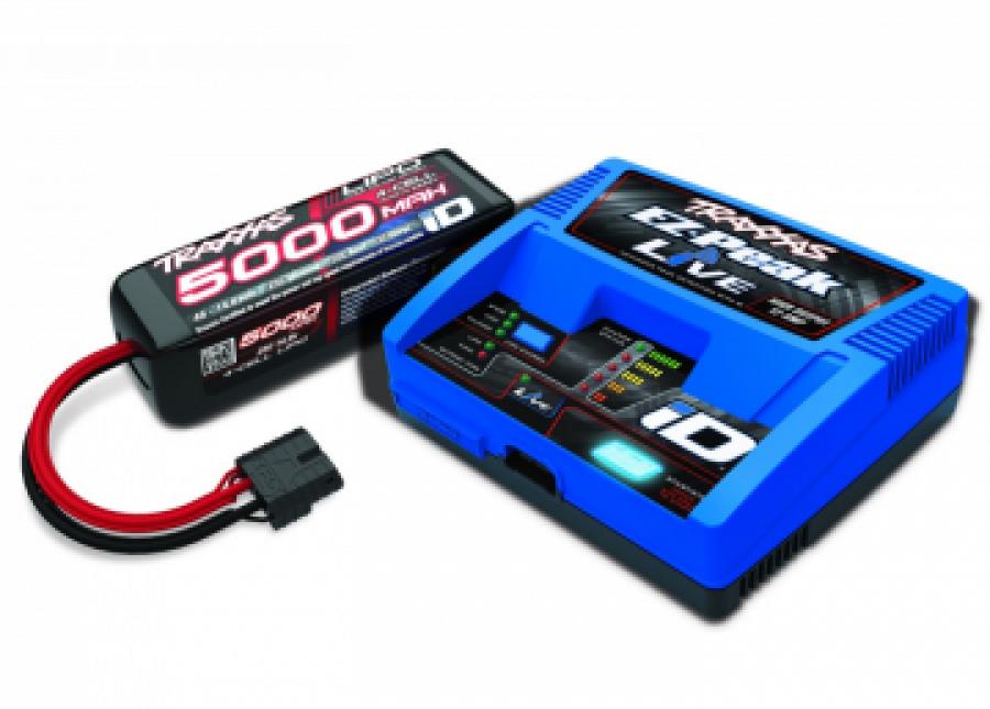 Traxxas laturi EZ-Peak Live 12A & 4S 5000mAh LiPo Combo: Koodi TRX2996GX